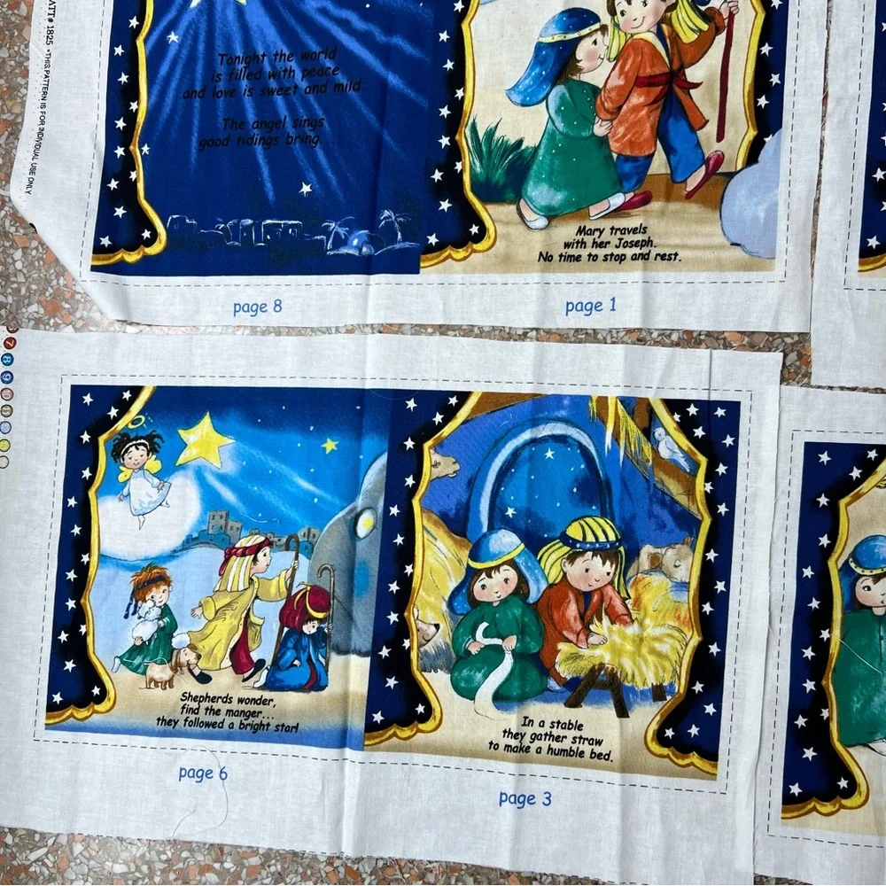 Little Light Holiday Fabric Panel by Joy Allen Craft Project